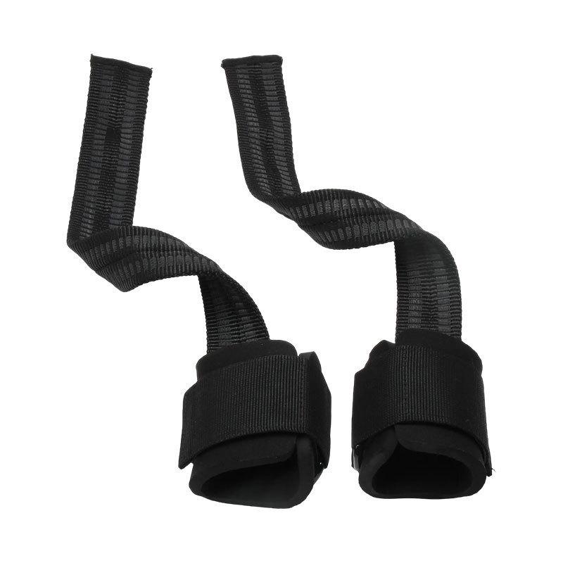 Кистевые бинты для тяжелой атлетики: Односторонние лямки для подтягиваний и становой тяги