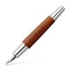 Faber-Castell Emotion EF Extra Fine Fountain Pen, Pear Wood, Brown, 148202, Dual-Use, Officially Imported
