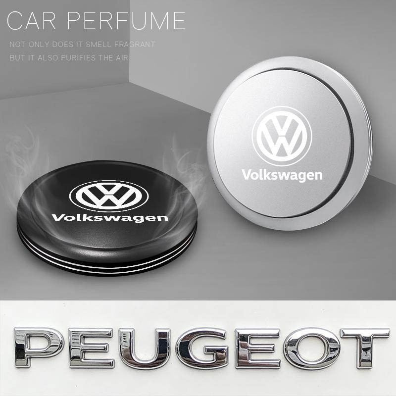 Car Interior Aroma Decorations Automotive Aroma Diffusers Keychain For Peugeot/ For VW Golf Amarok T5 Phaeton Teramont ID3 Tigu zj3