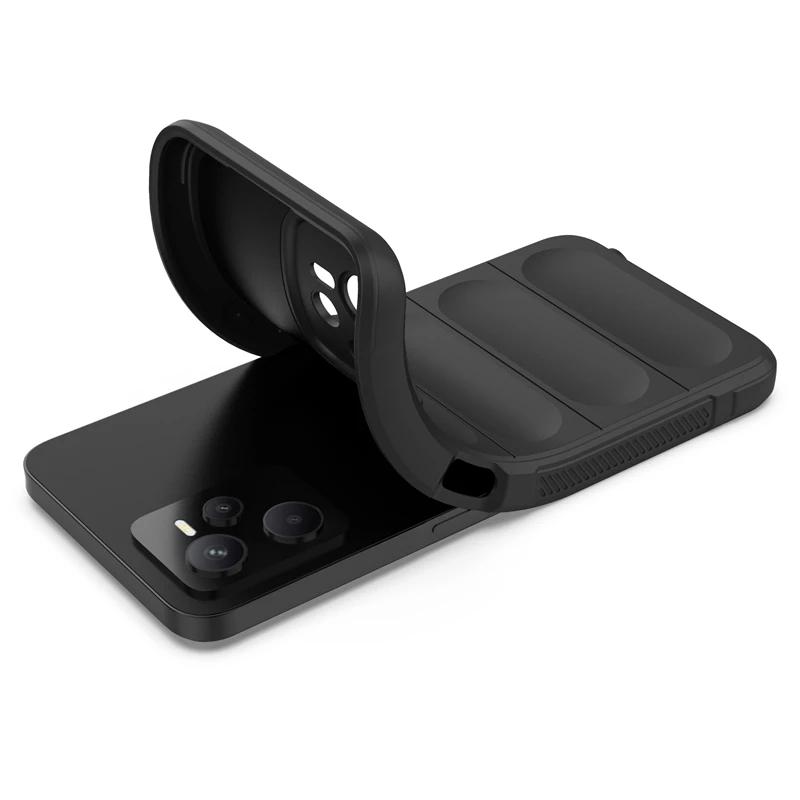 Чехол для OPPO Realme Narzo 50A Prime 4g Задняя крышка Чехол для телефона Жидкий силикон Противоударный Бронечехол Funda Coque