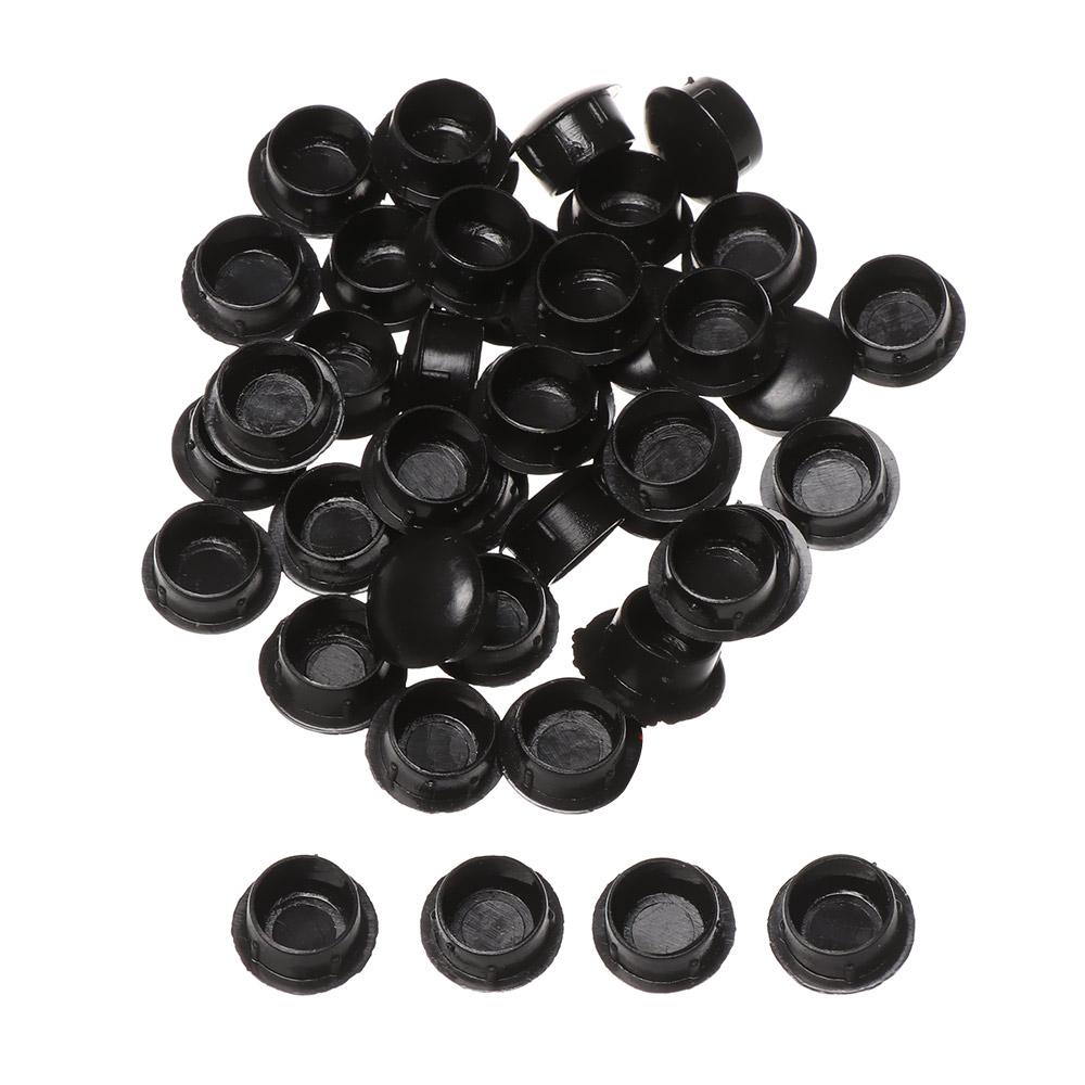 50Pcs Practical Exterior Hole Ornament Hardware Screw Decor Furniture Hole Covers Protective Cap Dust Plug Stopper