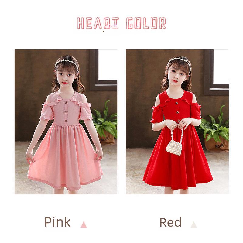 Юбка принцессы с открытыми плечами для девочек – стильный дизайн средней и длинной длины для детей