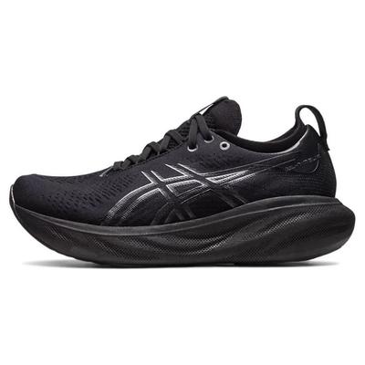 Женские кроссовки Gel Nimbus 25 Triple Black графитово-серые 1012B356-002