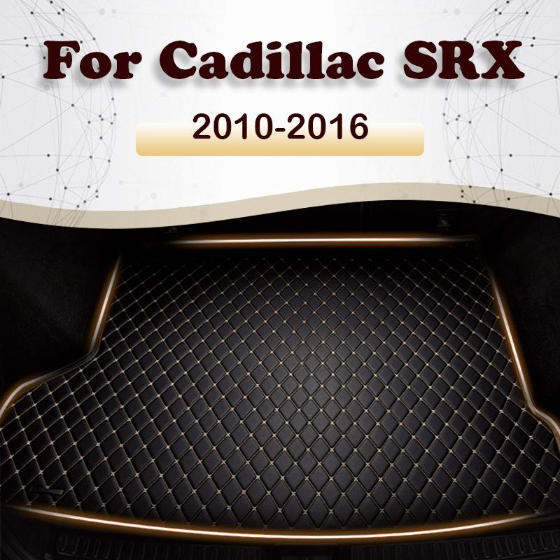 Car Trunk Mat For Cadillac SRX 2010 2011 2012 2013 2014 2015 2016 Cargo Liner Carpet Interior Parts Accessories