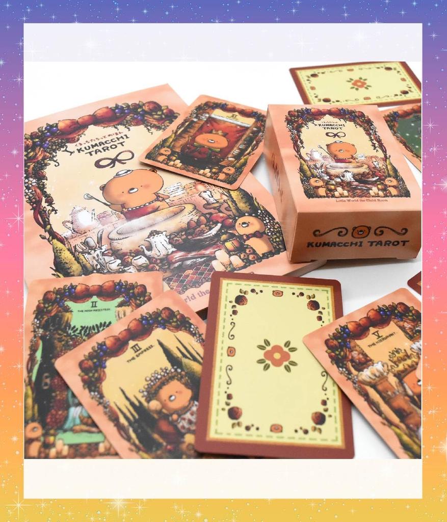 Набор Кумачи Таро и Хон, включает 114-страничное руководство на японском языке, Книга для гадания на картах Таро Оракул [Аутентичный]