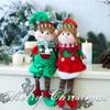Posture Boys and Girl Gift Photo Props Christmas Decoration Plush Doll Stuffed Doll Elf Toy Dolls