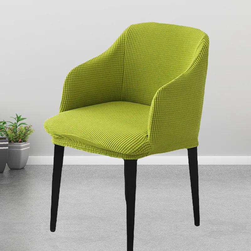 Чехол для кресла Polar Fleece Wingback King Back Chair Cover Hotel And Home Party Bankcase Home 1/2/4/6PCS