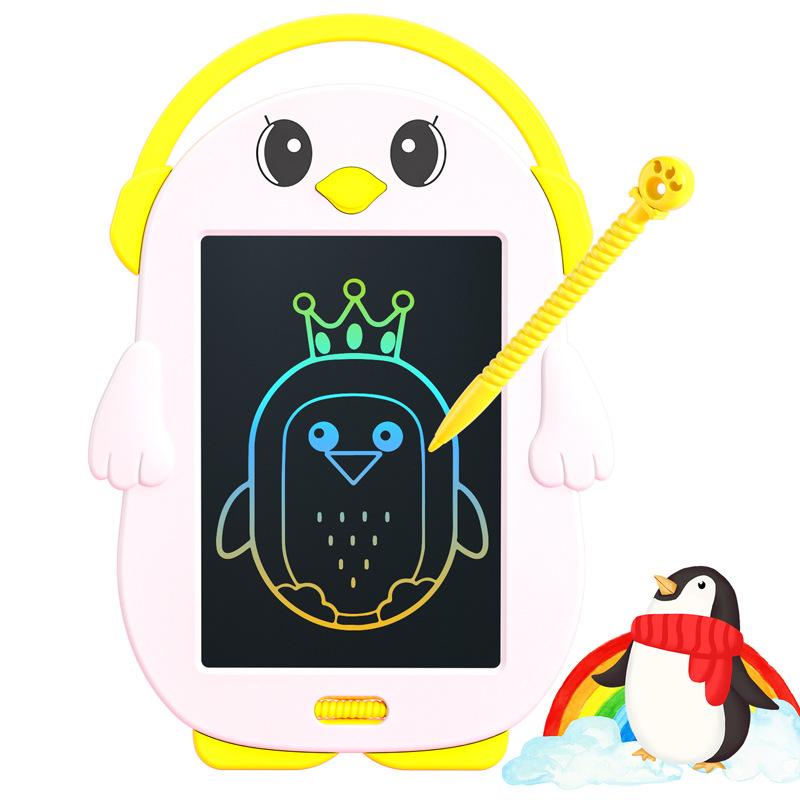 85-дюймовая мультяшная электронная доска для рисования, ЖК-экран, планшет для письма, цифровая графическая планшетка для рукописного ввода, письменные игрушки для детей L20