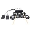 Hand Roll Electronic Drum Portable USB Electronic Drum Pad Foldable Silicone Hand Roll Electronic