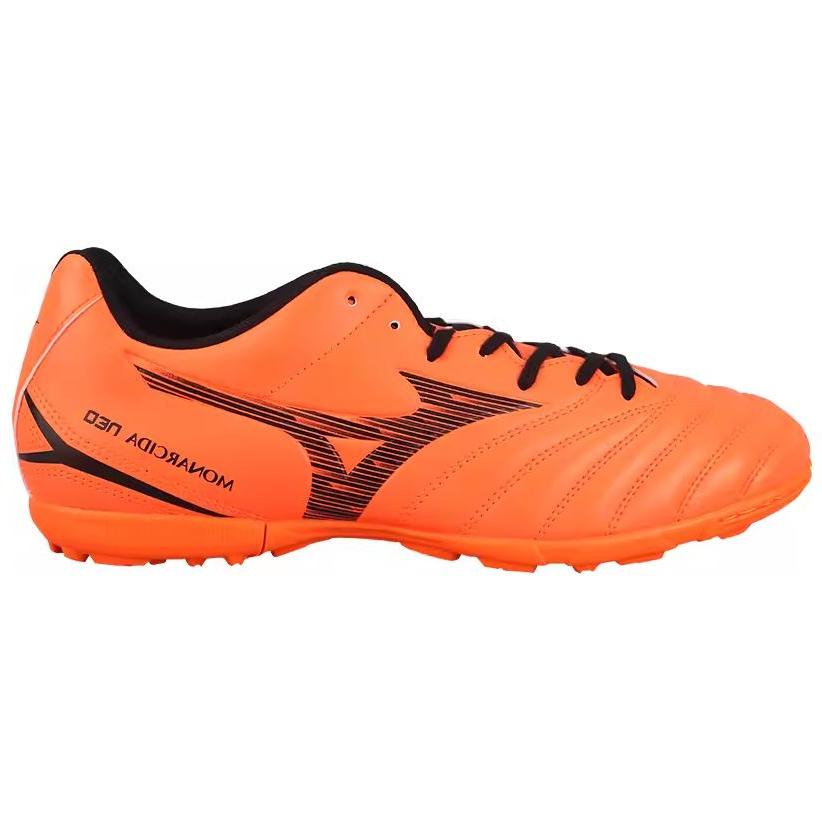 Mizuno Monarcida Comfortable Breathable TF (Rubber Studs) Shock Absorbing Non-Slip Durable Soccer Shoes Men Soccer Shoes Orange P1GD242514