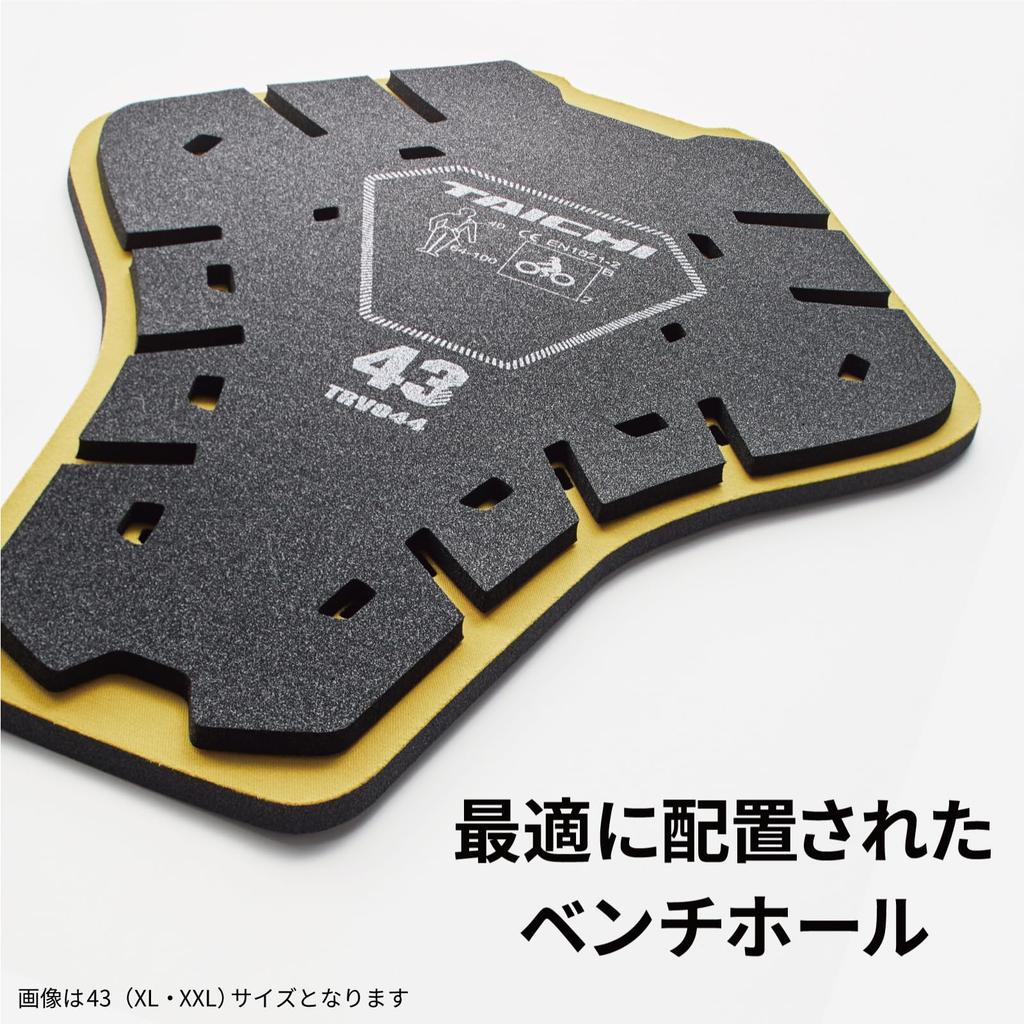 RS TAICHI CE Back Protector TRV044 Size 480/XL