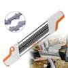 2 In 1 Metal Easy Chainsaw Chain File Sharpener 3/8 Inch P 4.0mm Replace For Stihl Chain