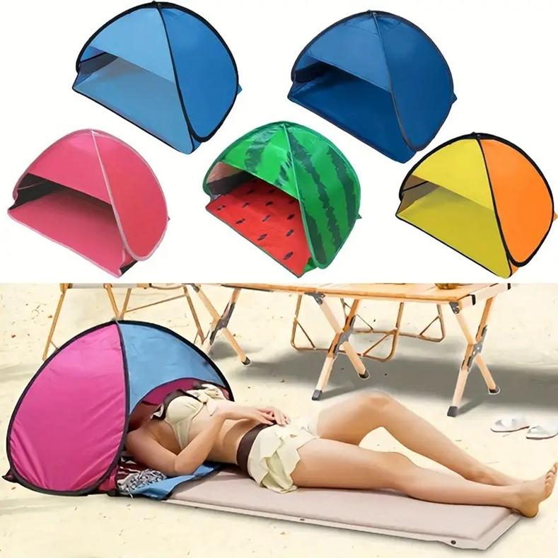 Creative Outdoor Mini Sun Shelters Camping Pop Up Sun Shade Canopy Head and Face Tent for Beach Picnic