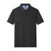 Solid Color T-Shirt Summer Women's and Men's Lapel Short Sleeve YG-258/256