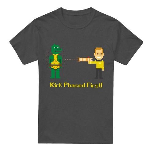 Star Trek Unisex Adult Kirk Phased First T-Shirt