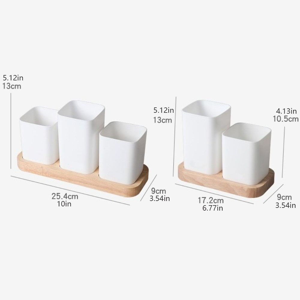 2/3 Divided Kitchen Utensil Holder Plastic Cutlery Drain Rack Chopstick Holder  Household