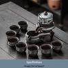 Автоматический керамический чайный набор в стиле Цзыша