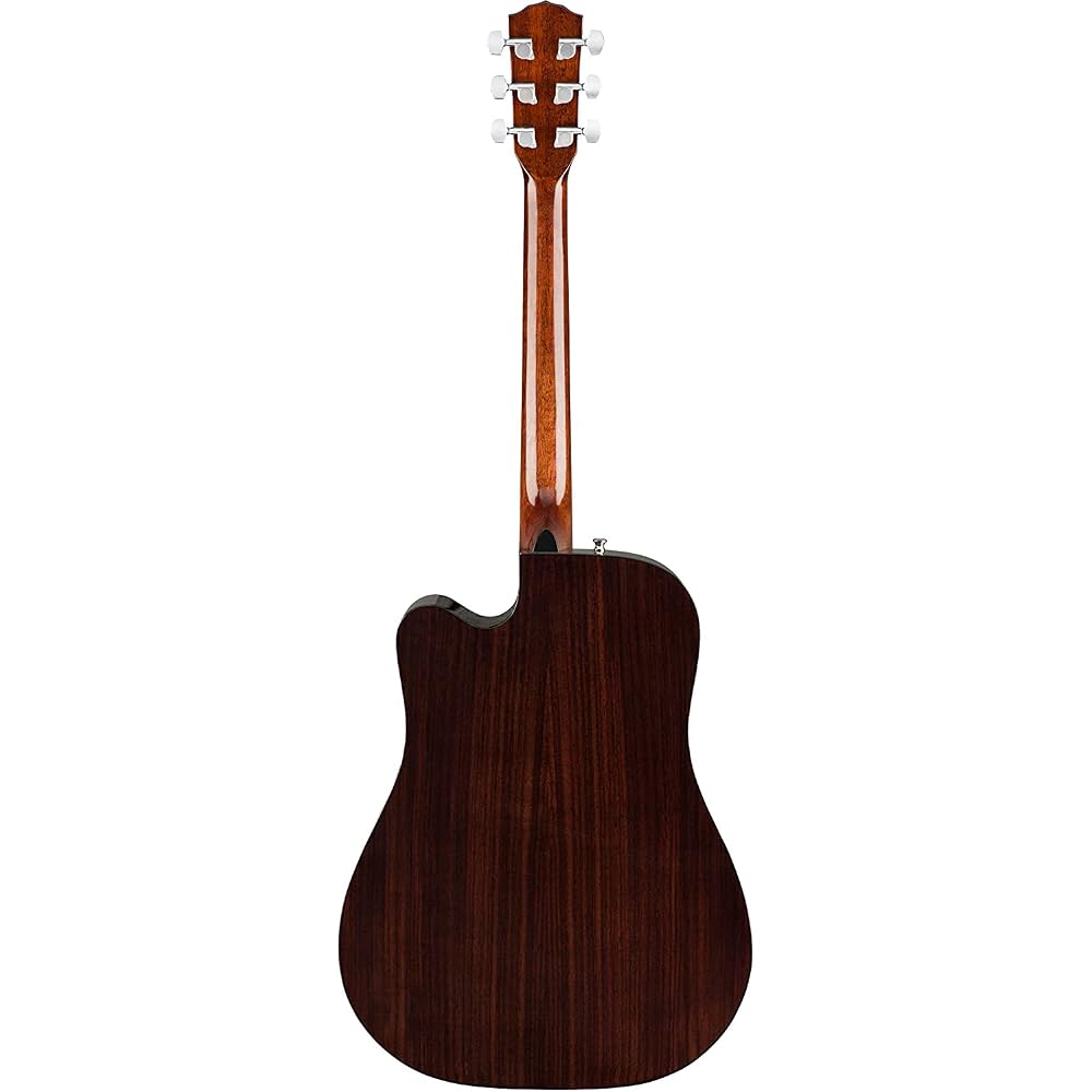 Fender Акустическая гитара CD-140SCE, Натуральный цвет, с жестким кейсом