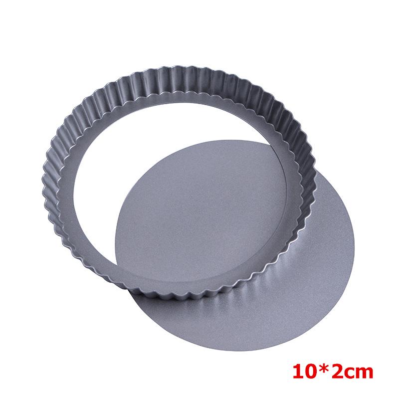 LMETJMA 6-ти дюймовая мини-форма для тарталеток со съемным дном из углеродистой стали, форма для пирога-киша с антипригарным покрытием, круглая форма для тарталеток с пирогами JT234