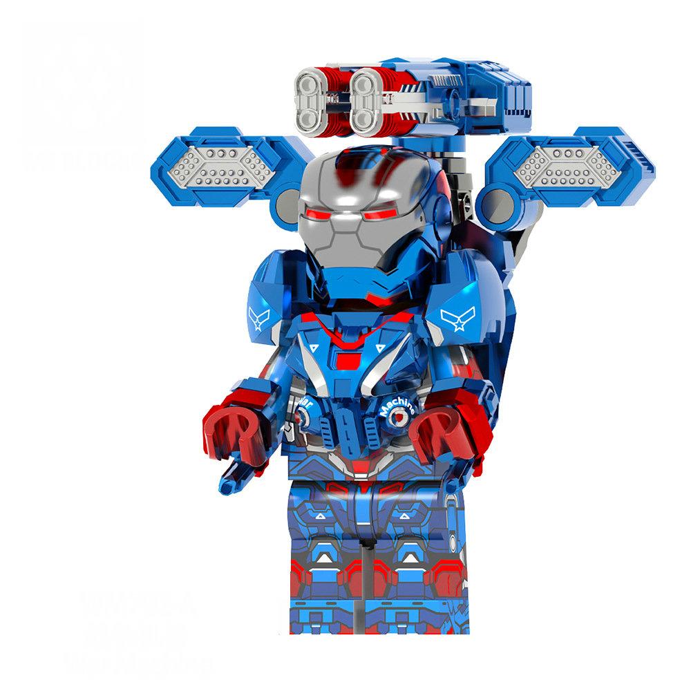 Хит Продаж Детская Аниме Фигурка Герой Строительные Блоки Подарок Ребенку Собираемая Игрушка Модель Персонажи Мини-Фильмов Фигурка Кубики