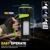 1000M Long Range Search Flashlight,High Lumen White Laser Beam,Telescopic Side Work Lamp,Type-C,Red Warning,Outdoor Exploration