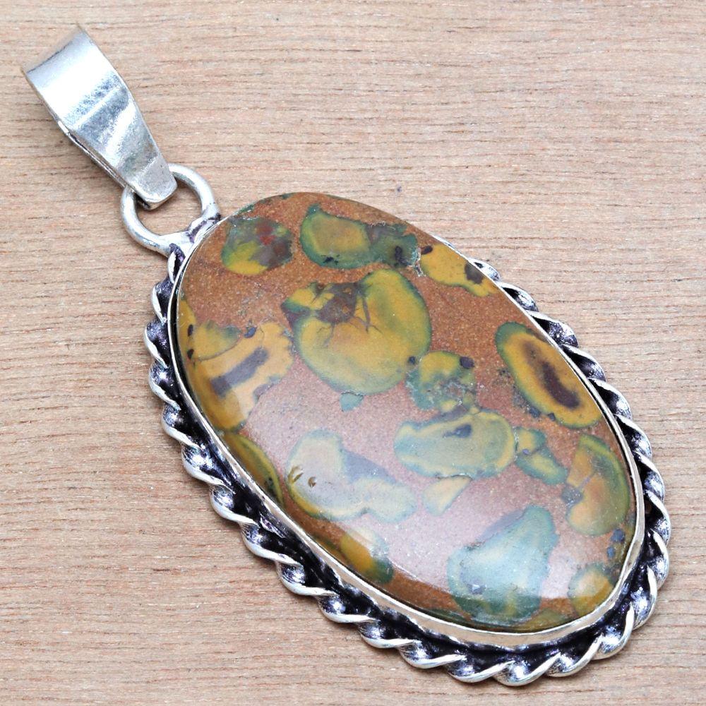 Подвеска Azuboo Lite Gemstone Подарок на День матери Серебряное украшение 2.25"