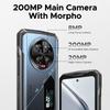 Telephone robust DOOGEE V40 Pro 5G camera IA 200MP 36 Go RAM ro Go telephone storage of game Dimensity, battery 8680