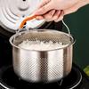 Кухонная паровая корзина из нержавеющей стали для скороварки, антиожоговая, многофункциональная, корзина для мытья фруктов, аксессуары
