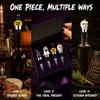 4PCS Aluminum Alloy Resin Wine Stopper Colorful Bottle Plug Wine Bottle Stopper  Halloween Party