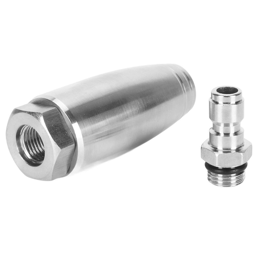 High Pressure Rotary Nozzle 1/4inch Quick Connector 350bar Stainless Steel Pressure Washer Rotating