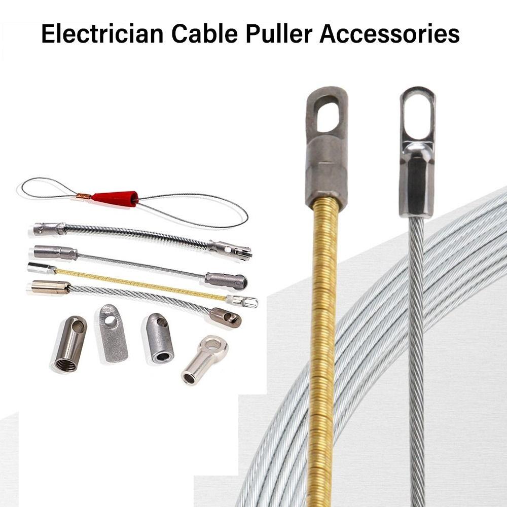 Automatic Thread Guide Connector Head Cable Puller Accessory Wire Cable Elastic Threader Tape Leader Repair Fast Auxiliary Tool