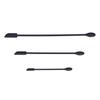 3pcs Long Handle Silicone Spatula Set Double Head Spatula  Beauty Product Scraping