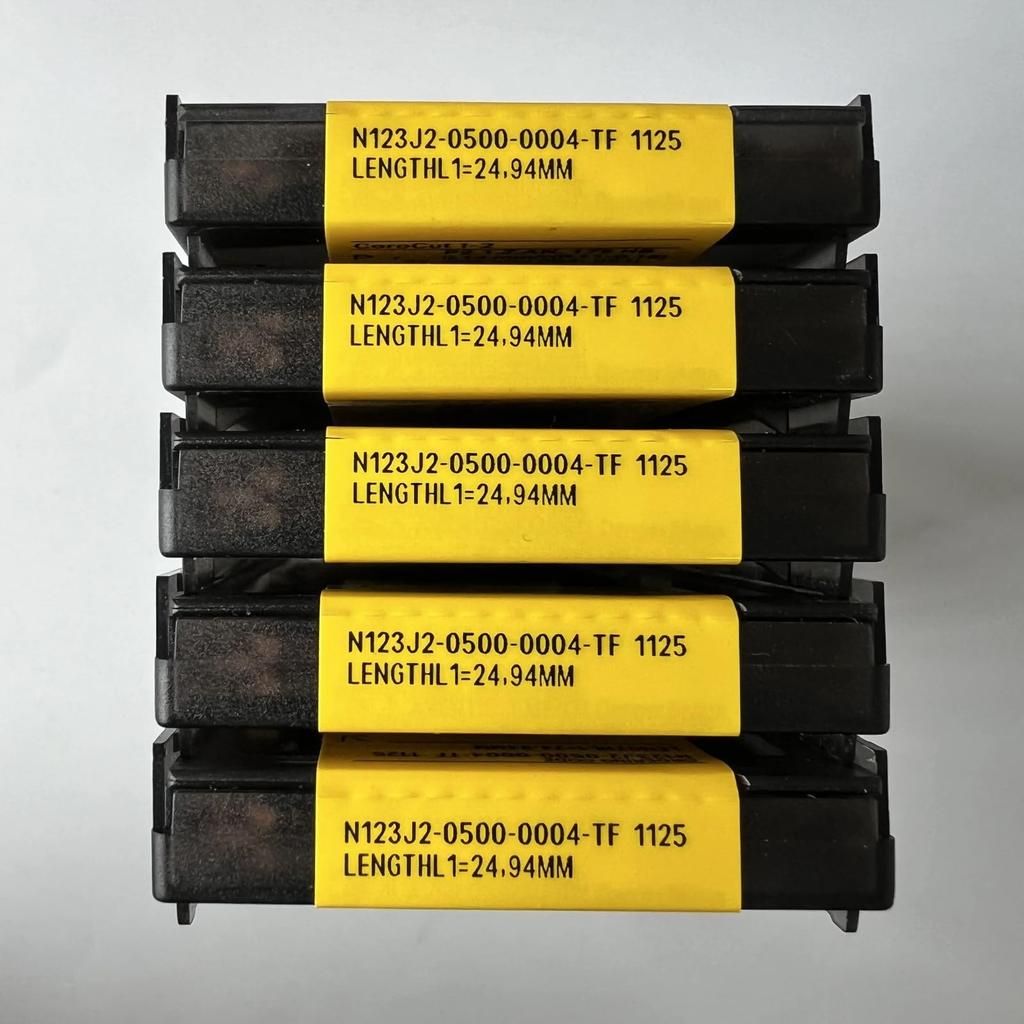Original Sandvik / N123J2-0500-0004-TF 1125 /CNC Lathe Carbide Blade Tool 10 Pcs