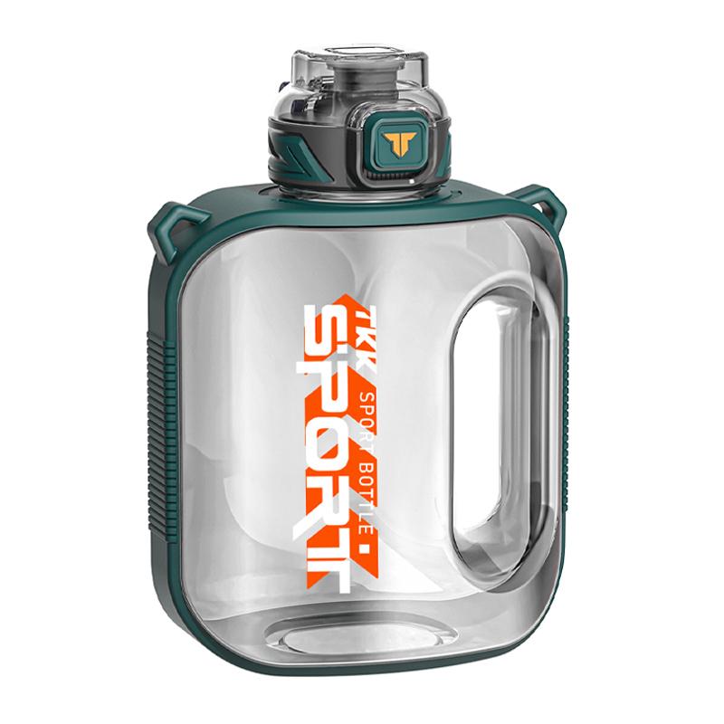 Спортивная бутылка для воды TKK 1/1.6/2L TRITAN Большая емкость Креативная чашка Термостойкая Кемпинг Фитнес Кувшины для взрослых