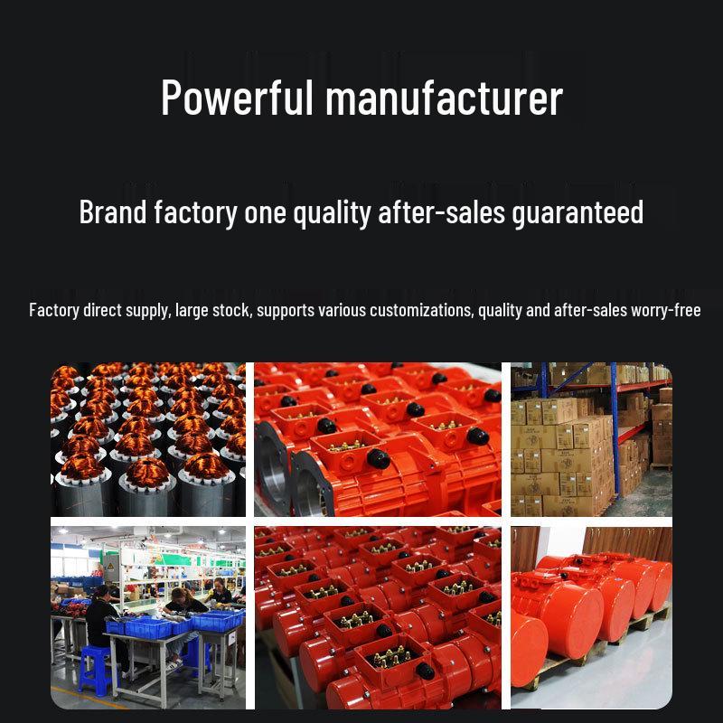 Серия TOTB Трехфазный/Однофазный Асинхронный Вибрационный Двигатель переменного тока - Асинхронный двигатель с преобразователем частоты