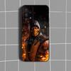 Mortal K-Kombat Game  Phone Case For Samsung Galaxy A73,31,32,72,41,53,52,71,22,5G,Note,J7,8,9 Soft Black Cover
