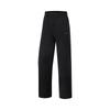 Li Ning Sports Lifestyle Series Solid Color Simple Comfortable Versatile Casual Pants Women Bottoms Black AYKU926-1