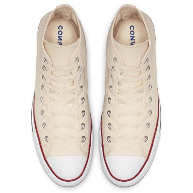 Converse Chuck Taylor All Star Удобные и Стильные Высокие Кеды из Канваса Унисекс Молочно-Белые