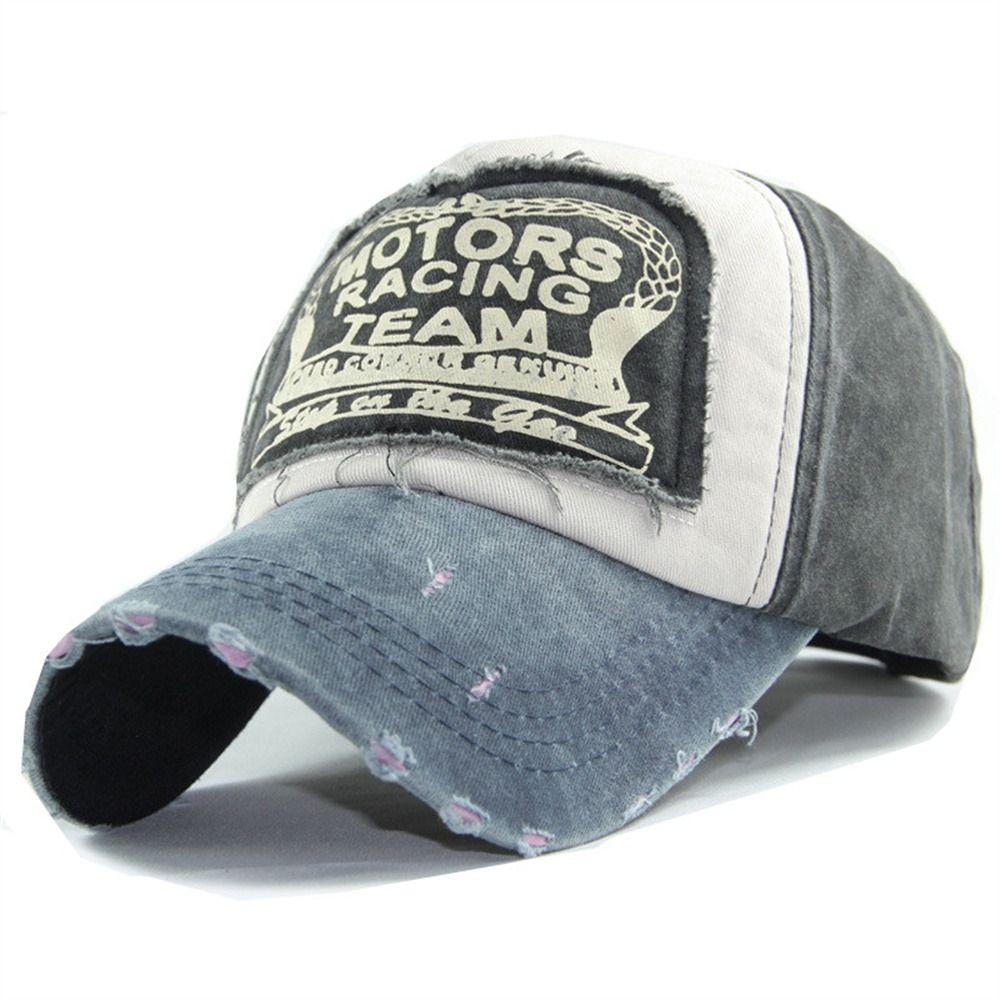 Patchwork Baseball Caps Fashion Letter Hip Hop Hat Dad Hats Snapback Hat Men Women