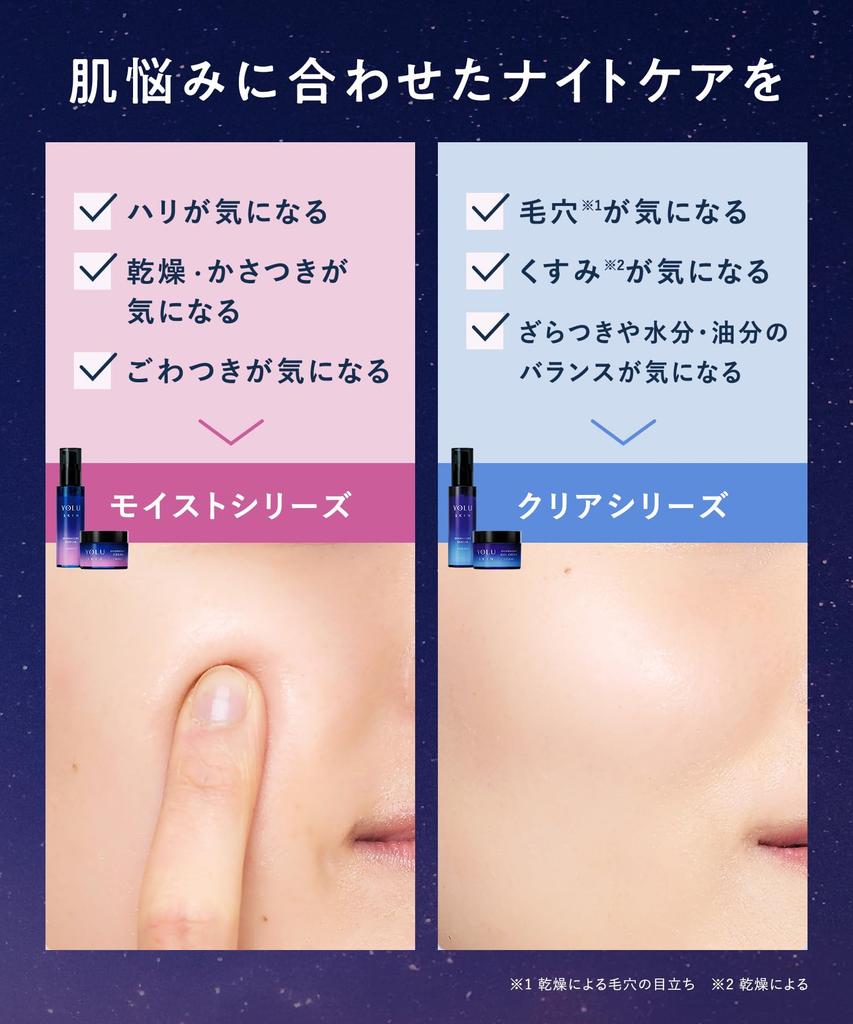 YOLU Skin Overnight Gel Cream Clear