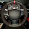 Ization Ручная работа Замша Кожа Чехол на руль автомобиля Для BMW M Sport M3 E90 E91 E92 E93 E87 E81 E82 E88 X1 E84