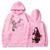 Kimetsu No Yaiba Demon Slayer Hoodies Anime Kamado Nezuko Graphics Print Harajuku Hooded Sweatshirt Unisex Y2k Clothes Sudadera