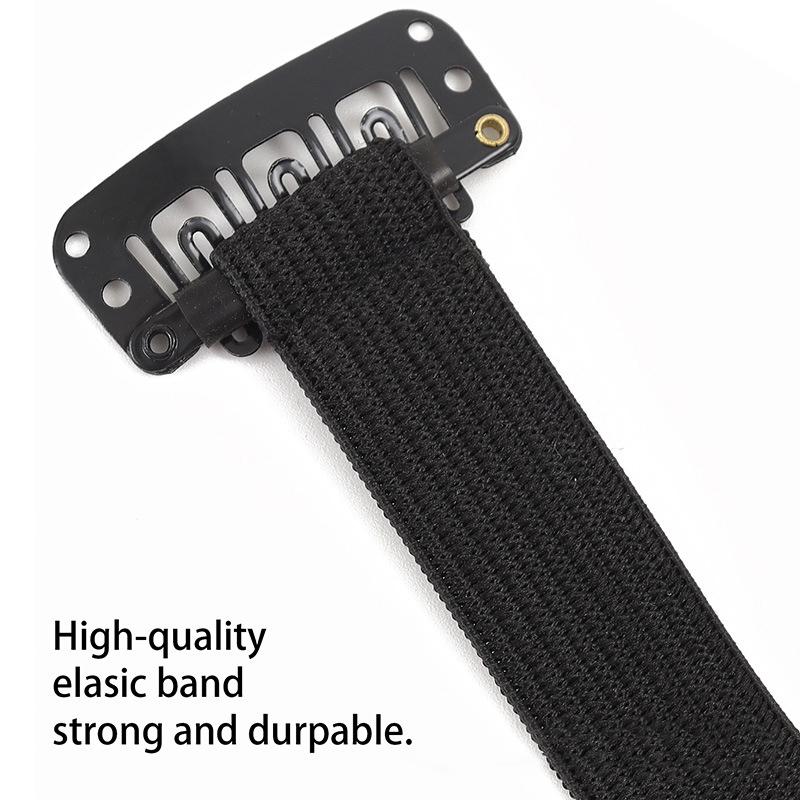 Пояс шириной 1,5 см, мгновенная лента для подтяжки лица, регулируемая эластичная лента с зажимом для волос для подтяжки лица, лента для удаления морщин вокруг глаз