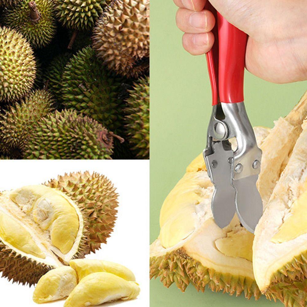 Stainless Steel Durian Opening Pliers Durian Opener Clip Restaurant Household Cooking Tools