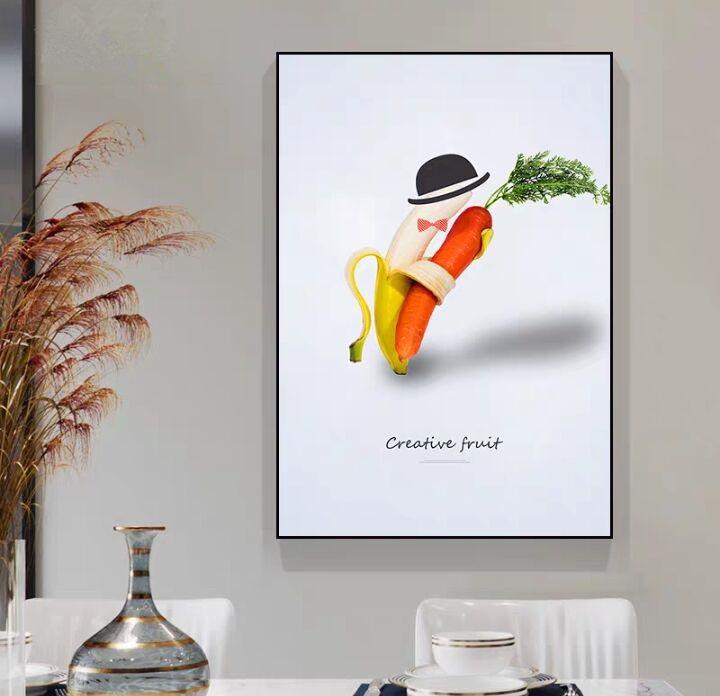 Nordic Abstract Fruit Kitchen Decor Canvas Paintings Posters and Prints Creative Wall Art Pictures Dining Room Home Decor Quadro