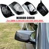 Rearview Mirror Cover Cap Carbon Fiber / Black for BMW 5 Series E60 E61 E63 E64 2004-2008 520i 525i 528i 528xi
