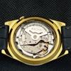 ВОССТАНОВЛЕННЫЕ ВИНТАЖНЫЕ SEIKO 5 AUTO 6309A ЯПОНИЯ МУЖСКИЕ D/D ЗОЛОТЫЕ ЧАСЫ a309520-2