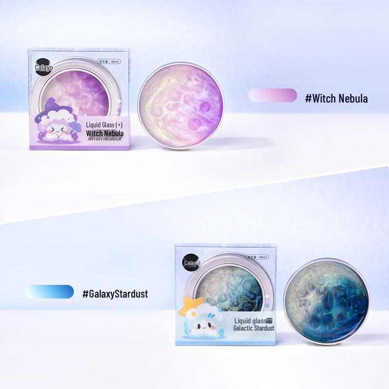 Безопасная нетоксичная игрушка-слайм из жидкого стекла KaloYou для детей