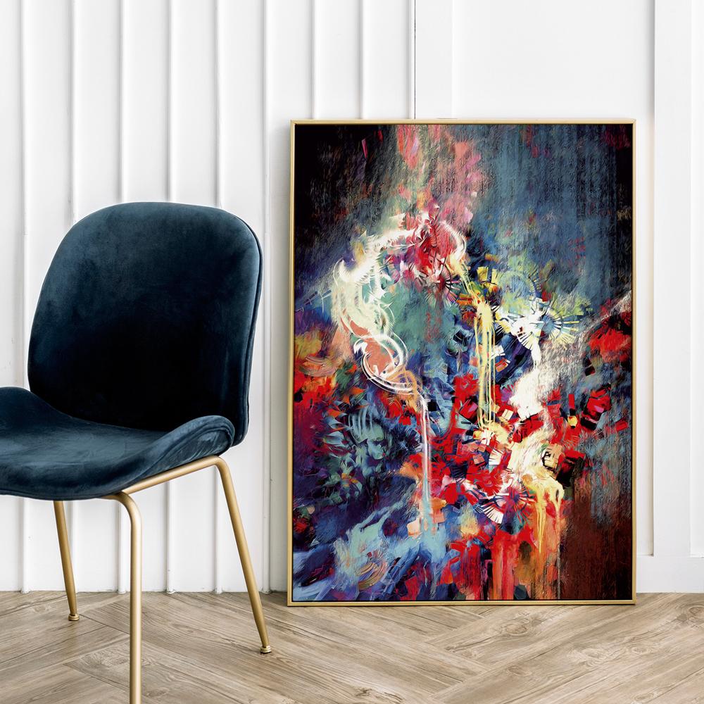 Абстрактный постер - абстрактная живопись