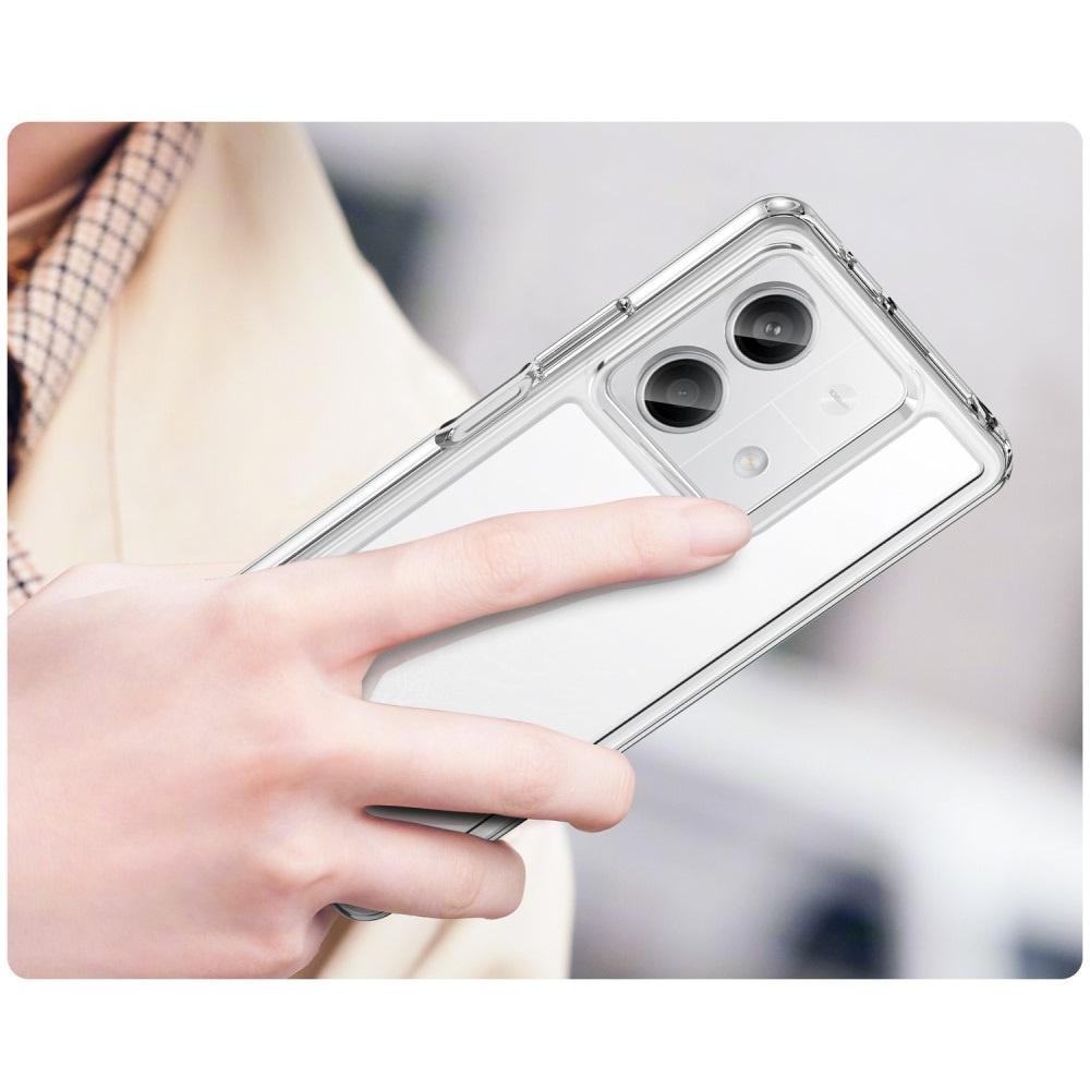 Case for Xiaomi Redmi Note 13 5G, Fusion Hybrid, transparent